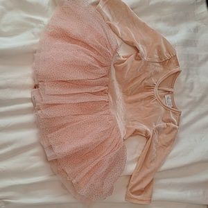 Pink Tutu Dress with matching vest